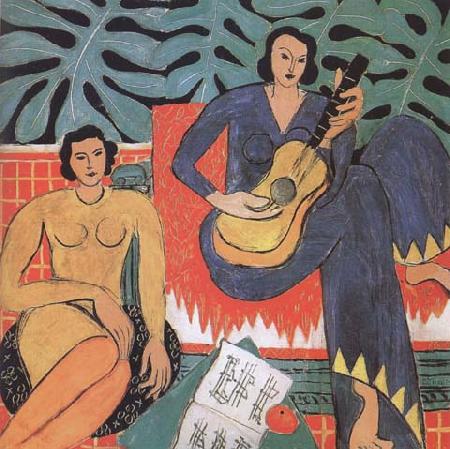 Henri Matisse The Music (mk35)